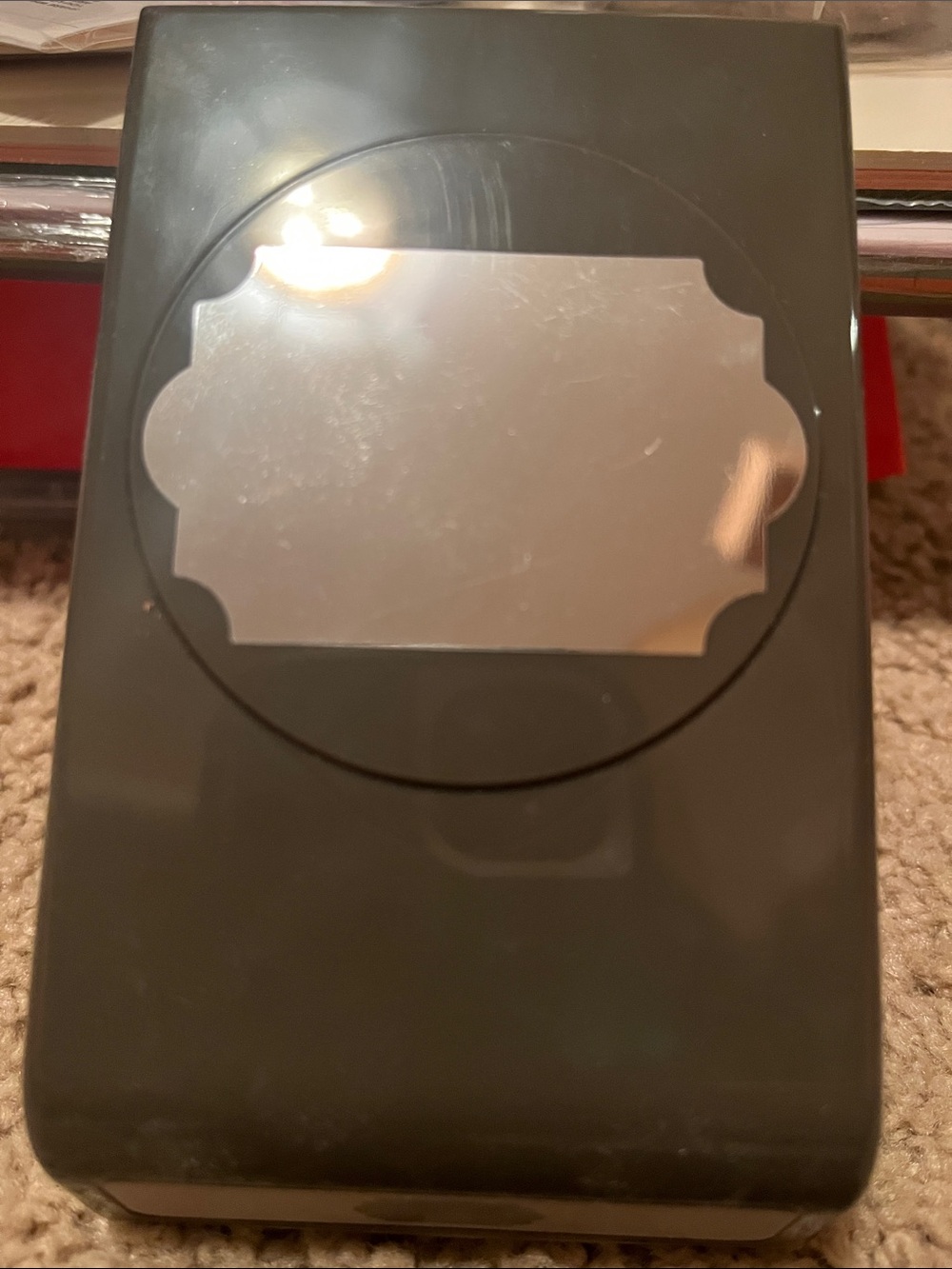 Stampin' Up! Black Decorative Label Punch